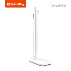 ColorWay LED stolná lampa CW s magnetom a zabudovanou batériou CW-DL03PMB-W - biela