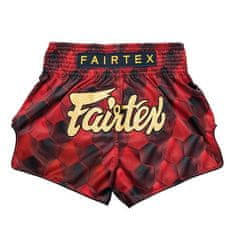 Fairtex Thajské šortky Fairtex BS1919 - červené