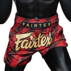 Fairtex Thajské šortky Fairtex BS1919 - červené