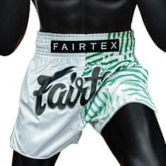 Fairtex Thajské šortky Fairtex BS1923 Racer White