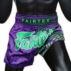 Fairtex Thajské šortky Fairtex BS1922 Racer - fialové