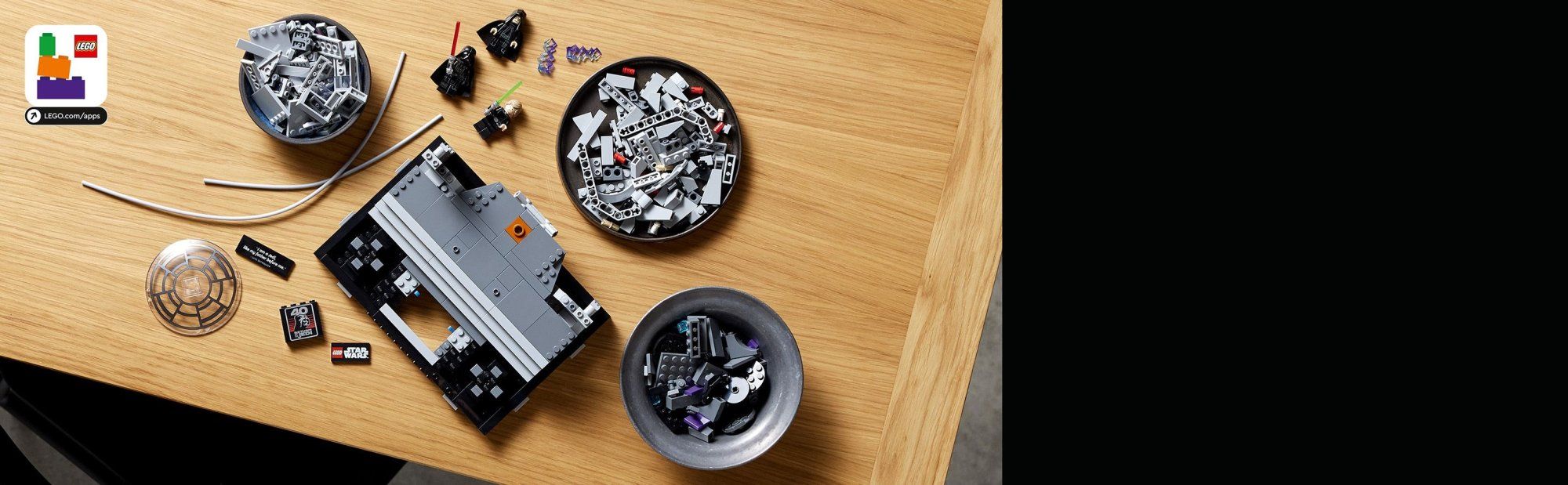 LEGO Star Wars 75352 Cisárova trónna sieň – dioráma