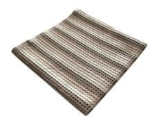 PRAKTIK Vaflový uterák 50x100 cm hnedý