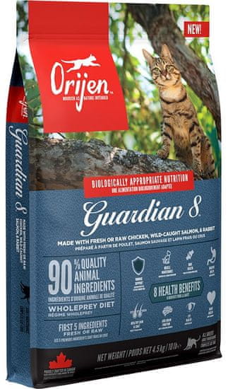 shumee ORIJEN Guardian 8 - suché krmivo pre mačky - 4,5 kg