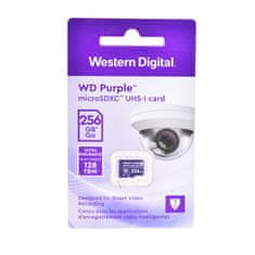 shumee Pamäťová karta WD Purple microSDXC WDD0256G1P0C (256 GB; trieda 10, trieda U1)