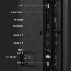 shumee 43-palcový televízor Hisense 43A6K