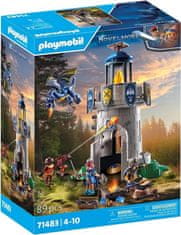 Playmobil 71483 Rytierska veža s kováčom a drakom