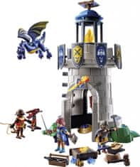 Playmobil 71483 Rytierska veža s kováčom a drakom