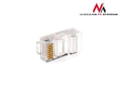 Maclean MCTV-662 RJ45 Plug 8P8C 5e Maclean drôt 100ks