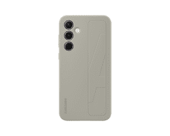 SAMSUNG EF-GA556TJE Kryt Standing Grip pre Galaxy A55 sivý