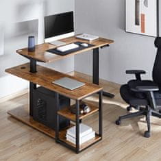 Ergo Office ER-450 Výškovo nastaviteľný PC stôl 120 x 60 cm