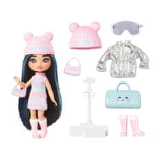 KOMFORTHOME Bábika Barbie Extra Fly Minis v zimnom štýle cestovateľ ZA5109