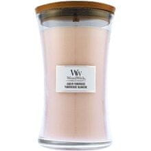 Woodwick WoodWick - Sheer Tuberose Váza ( jemná tuberoza ) - Vonná svíčka 275.0g 