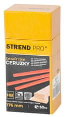 Strend Pro Ceruzka Strend Pro, tesárska, 176 mm, hranatá, čierna tuha, Sellbox 50 ks (50 ks)