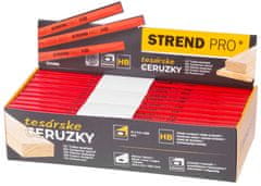 Strend Pro Ceruzka Strend Pro, tesárska, 250 mm, hranatá, čierna tuha, Sellbox 72 ks (72 ks)