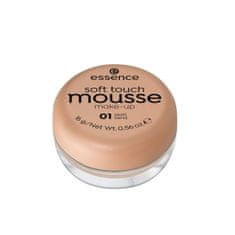 Essence Mousse Make-up Foundation Essence Soft Touch 01-matný pieskový 16 g 