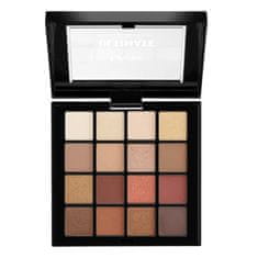 NYX Paletka očných tieňov Ultimate NYX (0,86 g x 16) teplé neutrálne 16 x 0,83 g 