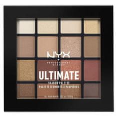 NYX Paletka očných tieňov Ultimate NYX (0,86 g x 16) teplé neutrálne 16 x 0,83 g 