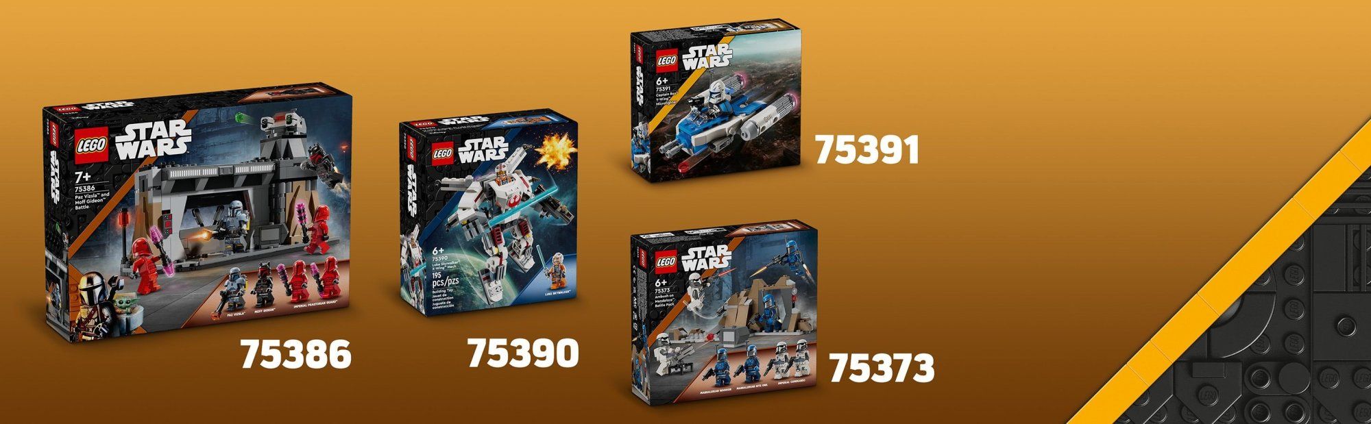 LEGO Star Wars 75391 Mikrostíhačka Y-wing kapitána Rexa