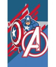 Carbotex Detský uterák Avengers Kapitán Amerika 30x50 cm