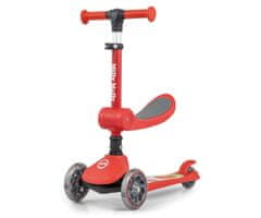 MillyMally Milly Mally Scooter Fuzzy Red