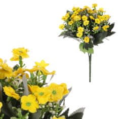 Autronic Kalanchoe puget, umelá kvetina, farba žltá