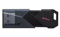 Kingston DT Exodia Onyx/64GB/USB 3.2/USB-A/Čierna