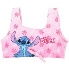 Difuzed Dievčenské dvojdielne plavky Lilo & Stitch s volánikom