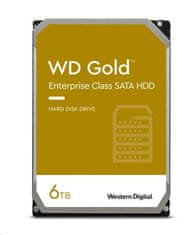 WD GOLD 6004FRYZ 6TB SATA/6Gb/s 256MB cache 7200 ot., CMR, Enterprise