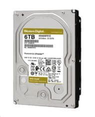 WD GOLD 6004FRYZ 6TB SATA/6Gb/s 256MB cache 7200 ot., CMR, Enterprise