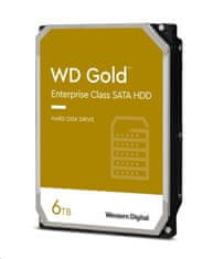 WD GOLD 6004FRYZ 6TB SATA/6Gb/s 256MB cache 7200 ot., CMR, Enterprise