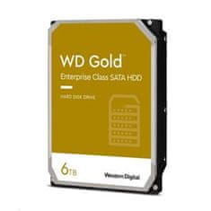 WD GOLD 6004FRYZ 6TB SATA/6Gb/s 256MB cache 7200 ot., CMR, Enterprise