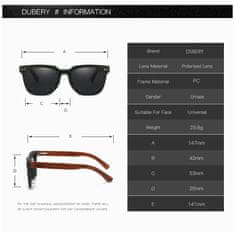 Dubery Medford 1 slnečné okuliare, Black / Black