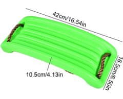 Severno Detská plastová záhradná hojdačka ZOYA zelená