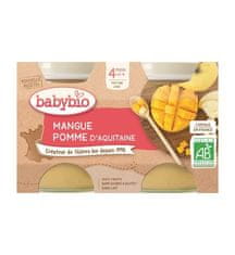 Babybio Príkrm jablko mango 2x 130 g