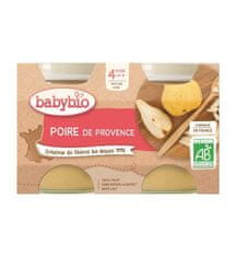 Babybio Príkrm hruška Williams 2x 130 g