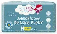 MonPeri Klasik Plienky jednorazové M (5-8 kg) 42 ks