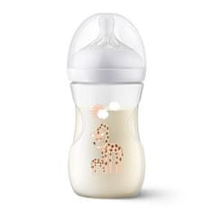 Philips Avent Fľaša Natural Response 260 ml, 1m+ žirafa