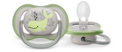 Philips Avent Cumlík Ultra air obrázok 6-18m veľryba 1ks