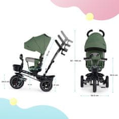 Kinderkraft SELECT Trojkolka Spinstep Pastel Green, Premium