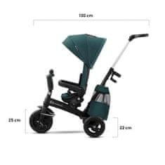 Kinderkraft SELECT Trojkolka Easytwist Midnight Green, Premium