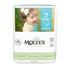 MOLTEX Pure&Nature Plienky jednorazové 5 Junior (11-16 kg) 25 ks