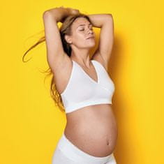 Medela Podprsenka tehotenská a dojčiaca nočná Keep Cool, biela XXL