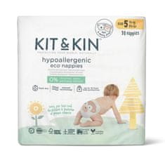 Kit & Kin Plienky jednorazové eko 5 (11 kg+) 30 ks