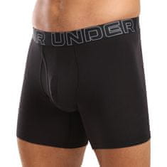 Under Armour 3PACK pánske boxerky čierné (1383889 001) - veľkosť XL