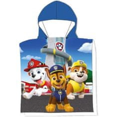 SETINO Chlapčenské plážové pončo - osuška s kapucňou Paw Patrol