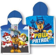 SETINO Chlapčenské plážové pončo - osuška s kapucňou Paw Patrol