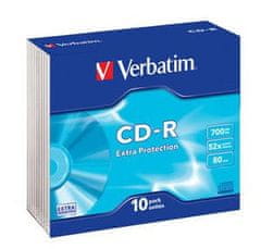 CD-R(10-Pack)Slim/EP/DL/52x/700MB