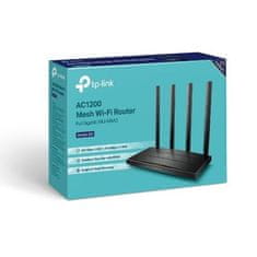 TP-LINK Wi-Fi router Archer A6 AC1200 dual AP, 4x GLAN, 2,4/5GHz, OneMesh