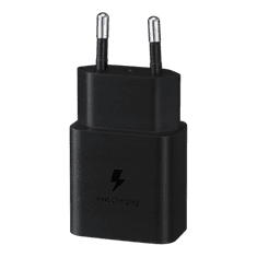 SAMSUNG Nabíjačka Nabíječka s USB-C portem(15W) bez kabelu, Black